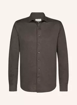 Рубашка узкого кроя Profuomo, бежевый