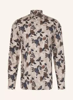 Рубашка узкого кроя Profuomo, бежевый