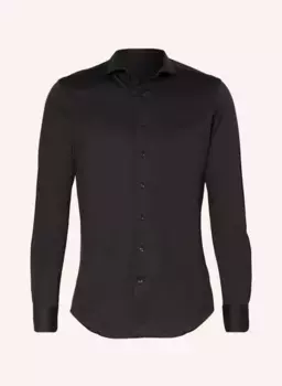 Рубашка узкого кроя Profuomo, черный