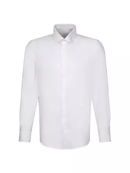 Рубашка узкого кроя Seidensticker, белый