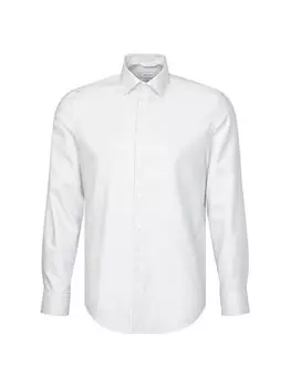 Рубашка узкого кроя Seidensticker, белый