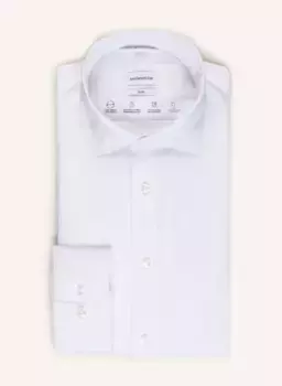 Рубашка узкого кроя Seidensticker, белый