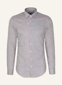 Рубашка узкого кроя Seidensticker, голубой