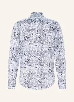 Рубашка узкого кроя Seidensticker, голубой