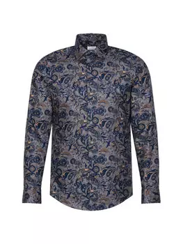 Рубашка узкого кроя Seidensticker, мультиколор