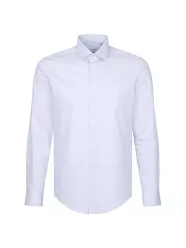 Рубашка узкого кроя Seidensticker, синий