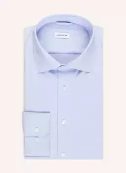 Рубашка узкого кроя Seidensticker, синий