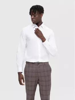 Рубашка узкого кроя Selected Homme, белый