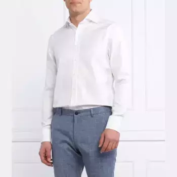 Рубашка узкого кроя Stenstrms, белый