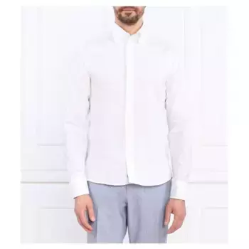 Рубашка узкого кроя Stenstrms, белый