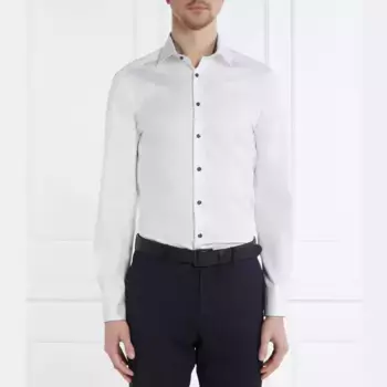 Рубашка узкого кроя Stenstrms, белый