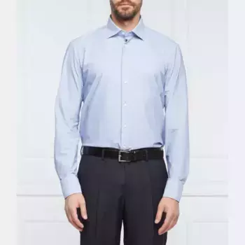 Рубашка узкого кроя Stenstrms, синий