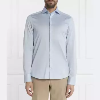 Рубашка узкого кроя Stenstrms, синий