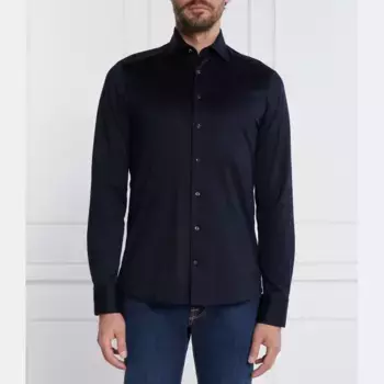 Рубашка узкого кроя Stenstrms, синий