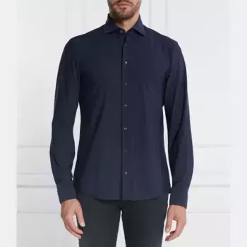 Рубашка узкого кроя Stenstrms, синий