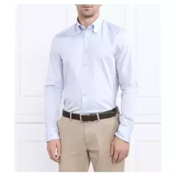 Рубашка узкого кроя Stenstrms, синий