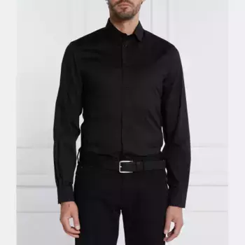 Рубашка узкого кроя Trussardi, черный