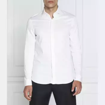 Рубашка узкого кроя Van Laack, белый