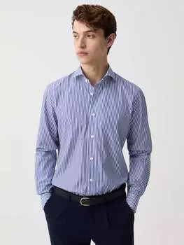 Рубашка узкого кроя в полоску Ovs, цвет white/blue