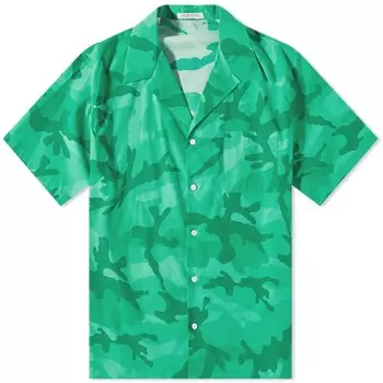 Рубашка Valentino Camo Print Vacation Shirt