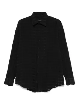 Рубашка Валентино Costumein, черный