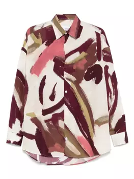 Рубашка Валентино Costumein, фиолетовый