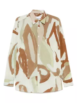 Рубашка Валентино Costumein, зеленый