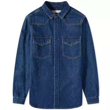 Рубашка Valentino Denim Shirt