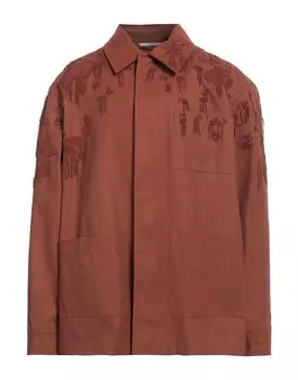 Рубашка Valentino Garavani, коричневый