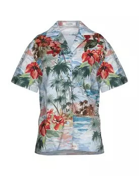 Рубашка Valentino Garavani, лазурный