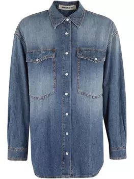 Рубашка Valeriane от Semicouture, синий