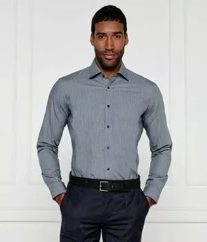 Рубашка Валерия Modern fit Hugo, серый