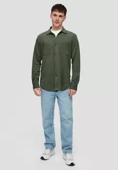 Рубашка VAN QS, цвет olivgrn