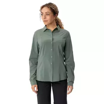 Рубашка VAUDE Farley Stretch, зеленый