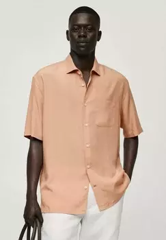 Рубашка VENICET Mango, оранжевый