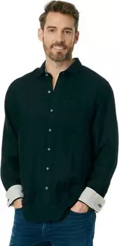 Рубашка Ventana Plaid Tommy Bahama, черный