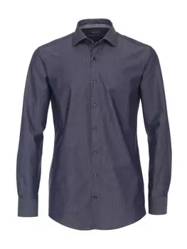 Рубашка Venti Businesshemd, цвет graues Dunkelblau
