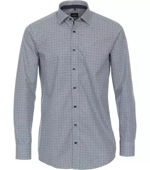 Рубашка VENTI Regular fit Button Up, синий