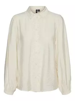 Рубашка VERO MODA Blouse Gina, кремовый