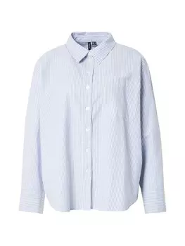 Рубашка VERO MODA Blouse VMIDA, пастельный синий