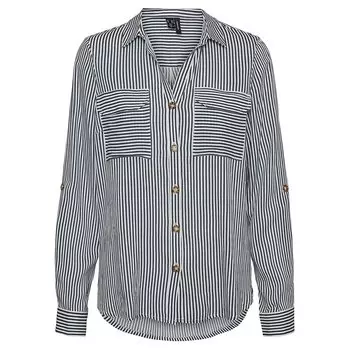 Рубашка Vero Moda Bumpy New Tall, синий