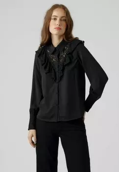 Рубашка Vero Moda, черный
