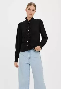 Рубашка Vero Moda, черный