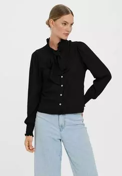 Рубашка Vero Moda, черный