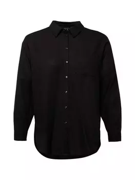 Рубашка Vero Moda Curve Blouse Mymilo, черный
