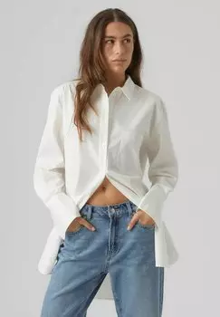 Рубашка Vero Moda, цвет bright white