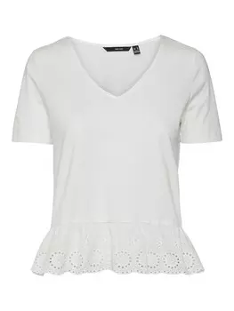 Рубашка VERO MODA EMILY, натуральный белый