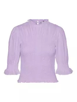Рубашка Vero Moda, фиолетовый