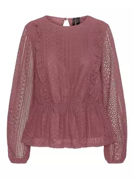 Рубашка VERO MODA HONEY, темно-розовый