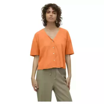 Рубашка Vero Moda Mymilo, оранжевый